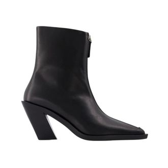 Elleme Heeled Boots, female, Black, 2 UK, Eclair Zipper Boots in Black Leather