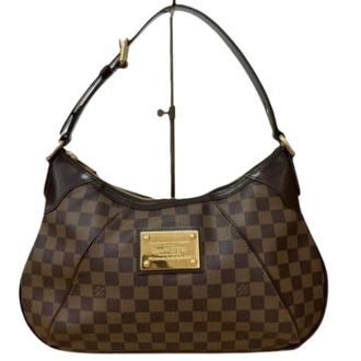 Louis Vuitton Pre-owned Shoulder Bags, female, Brown, Size: ONE SIZE Pre-owned Damier Shoulder Bag