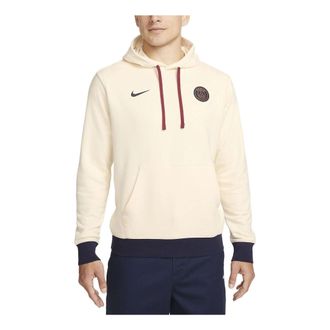Nike Paris Saint-Germain Club Fleece Hoodie Beige DV4963-113