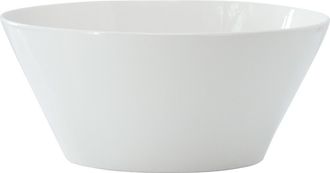 Gibson Home Great Essentials 9.4 Inch Round Fine Ceramic Meal Bowl in White at Nordstrom