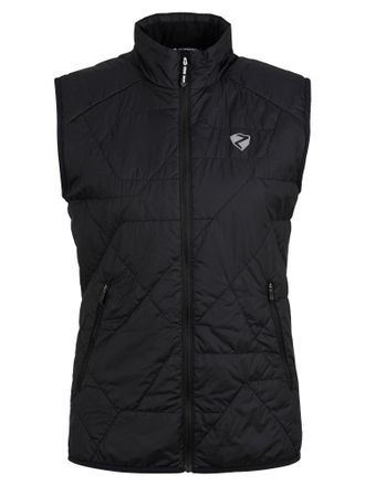 Ziener Funktionsweste ZIENER NALIA-Z vest lady, Damen, Gr. 34, schwarz, Obermaterial: 100% Polyester; Obermaterial 2: 84% Polyester, 16% Elasthan; Futter: 10