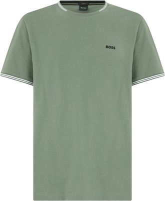 HUGO BOSS Camiseta Taul - Tops - Hombre - Verde - 2XL