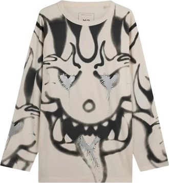 Yohji Yamamoto Chito Graphic Long Sleeve Tee