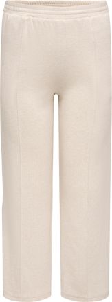 Only Carmakoma Jerseyhose ONLY CARMAKOMA CARGRETCHEN LONG WIDE PANT JRS, Damen, Gr. L (50/52), N-Gr, birch detail:melange, Jersey, Obermaterial: 78% Polyester, 17% V
