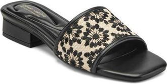 Easy Spirit Gianina Slide Sandal in Black at Nordstrom, Size 6.5