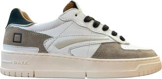 D.A.T.E. D.a.t.e., Schoenen, Heren, Wit, 42 EU, Katoen, Torneo Pure Calf