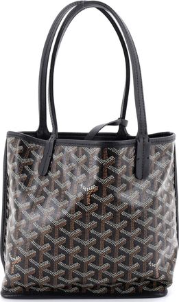Goyard Anjou Reversible Tote Coated Canvas Mini