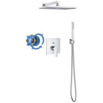 Roca Roca - Pack Empotrado Monomando Para Ba&ntilde;o-ducha Square Atlas