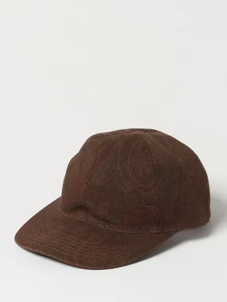 Etro Cappello Paisley in cotone jacquard