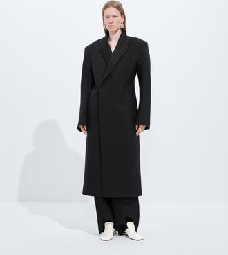 Bottega Veneta Splitable Wool And Mohair Coat - Bottega Veneta