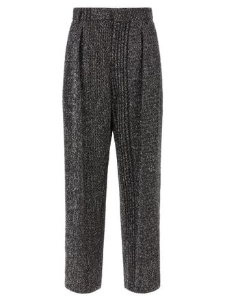 Missoni Black Relaxed Pleated Pants