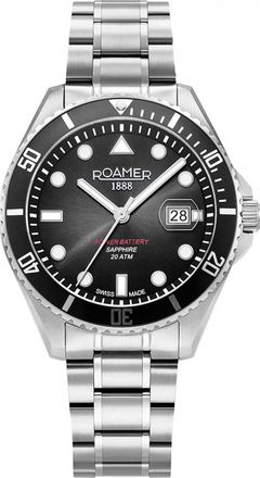 Roamer 969845-41-85-20 Mens Pro Diver Watch - Silver - One Size