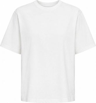 Khaite Mae Classic Round Neck Cotton T-Shirt