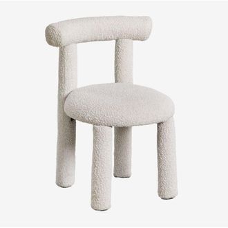 Sklum Sklum - Set di 2 sedie da pranzo in tessuto bouclé Gia