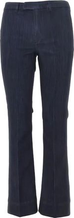 Max Mara Jeans, Dames, Blauw, S, Denim, Flared Jeans