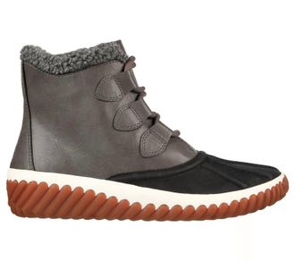 Skechers Womens Jagged Pond Boot In Black/charcoal