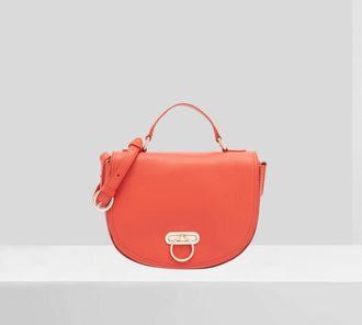 Paul Costelloe Womens Bryony Leather Multi Way Bag - Red - One Size