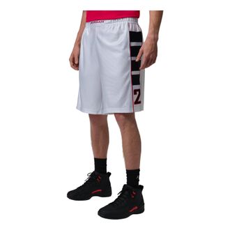 Nike Jordan Brooklyn Cat Scratch Shorts White Black HV0560-100