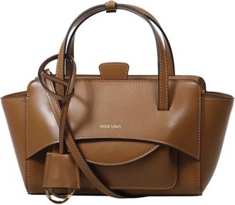 Hidesins Flap S Bag - Dames - Handtassen - Bruin - ONE Size - Katoen - Tassen