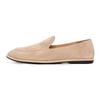 Cesare Gaspari Schoenen, Dames, Beige, 41 EU, Su&egrave;de, Soft Step Su&egrave;de Loafers