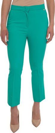 Liu Jo Pantalone morbido in cady Acquamarina Liu Jo Donna