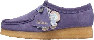 Clarks Wallabee W - Dames - Veterschoenen - Paars - 40 EU - Su&egrave;de - Schoenen