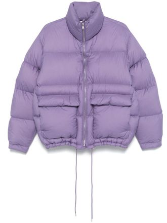 Auralee ripstop lightweight jacket - men - Nylon/Polyurethane/Down/Feather - 4 - Purple