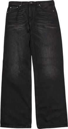 Won Hundred Coated Denim Unisex Jeans in Zwart - Heren - Loose Fit Jeans - Zwart - W33 L32 - Denim - Jeans