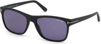 Tom Ford Giulio Zonnebril - Heren - Accessoires - Zwart - Maat: 57 MM