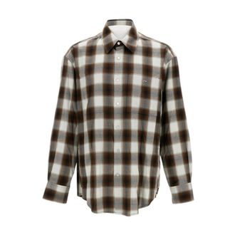 Wooyoungmi Casual Shirts, male, Multicolor, Size: S Checked Shirt