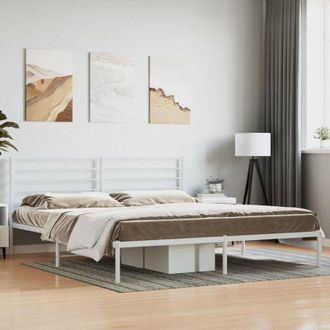 vidaXL Furniture Limited - Estructura Cama Sin Colch&oacute;n Con Cabecero