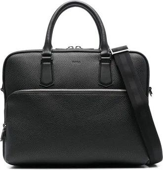 BOSS Borsa porta pc con logo - Nero
