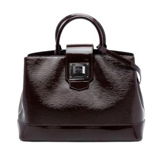 Louis Vuitton Pre-owned Handbags, female, Purple, Size: ONE SIZE Pre-owned Mirabeau GM