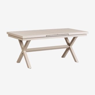 Sklum Sklum - Mesa De Comedor Rectangular Extensible En Aluminio Karena