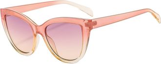 Generic Outdoor Womens Vacation Sunglasses Mens Sports Vacation Commuter Sun Glasses(Pink)