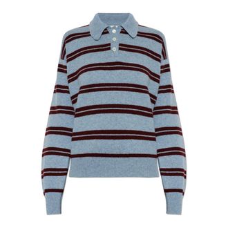 &Daughter Polo in lana Edie - - Knitwear - Donna - Blu - M