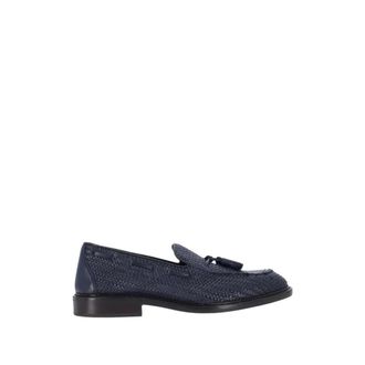 Alexander Hotto Mocassino in pelle martellata - Shoes - Hombre - Azul - 42 1/2 EU
