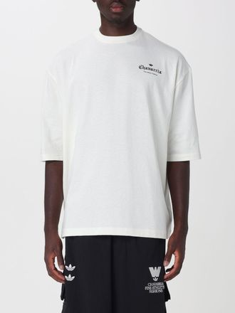 adidas T-shirt relaxed fit in cotone con logo a contrasto