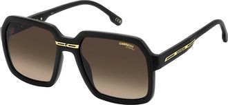 Carrera Black Brown Green Antireflex Square Mens Sunglasses VICTORY C 08/S 0003/86 56