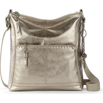 The Sak Lucia Crossbody Leather Bag in Pyrite Stitch at Nordstrom