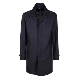 Fay Blauwe Winterjassen - Heren - Mantel - Blauw - 2XL - Jassen