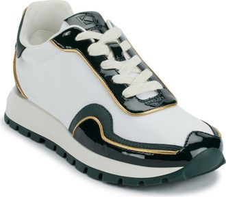 DKNY Binx Sneaker in White/Forest Green at Nordstrom, Size 6.5