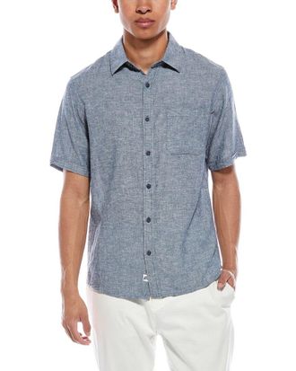 Mr. Swim Mr. Swim Linen-Blend Shirt