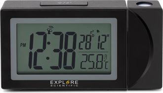 Oregon Scientific Explore Scientific Rdp1002 Despertador Reloj Despertador Digital Negro