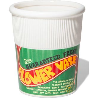 doiy Noodle Pot Ceramic Vase in Green at Nordstrom Rack