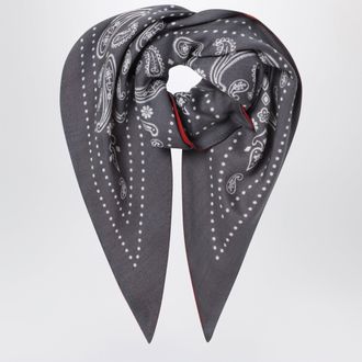 Destin Foulard bandana triangolare lava/terracotta
