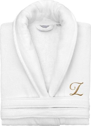 Linum Home Textiles Anovia Personalized Velour Bathrobe