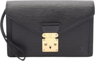 Louis Vuitton Pre-owned Epi Clutch Bag - unisex - Vintage Clutch - Zwart - ONE Size - Vintage