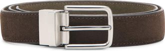 Mango Leather Belt in Brown at Nordstrom, Size Medium