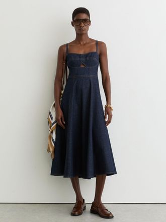 Reiss Indigo Blue Dresses, 14